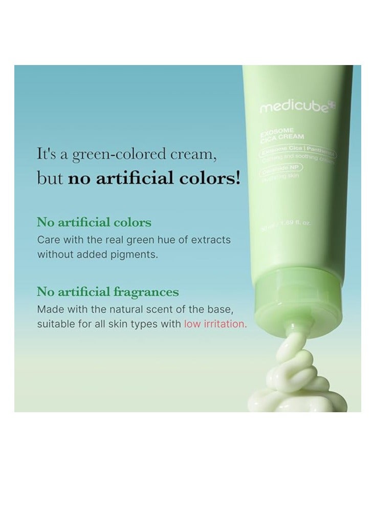 medicube Exosome Cica Tea Tree Cream for Sensitive Skin - Image 3