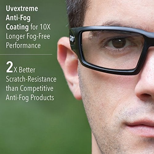 Howard Leight Hypershock Shooting Safety Eyewear, Black Frame, Clear Lens with Uvextreme Plus Anti-Fog Lens Coating (R-02220) - Image 2