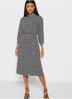 DOROTHY PERKINS Textured Ruched Detail Dress  - Image 4