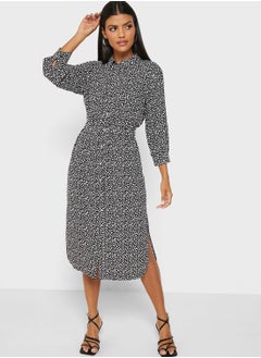 DOROTHY PERKINS Textured Ruched Detail Dress  - Image 1
