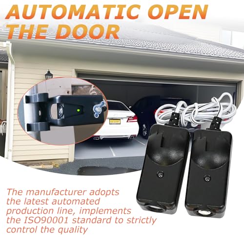 Obida 41A5034 Safety Sensor kit Fits Liftmaster Chamberlain Garage Door Opener G801CB-P Replacement Parts - Image 4