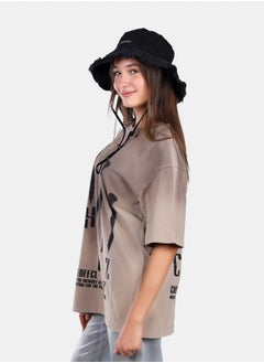 WHITE RABBIT Slip On Oversized Cotton T-Shirt  - Image 4