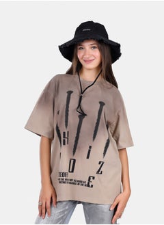 WHITE RABBIT Slip On Oversized Cotton T-Shirt  - Image 2