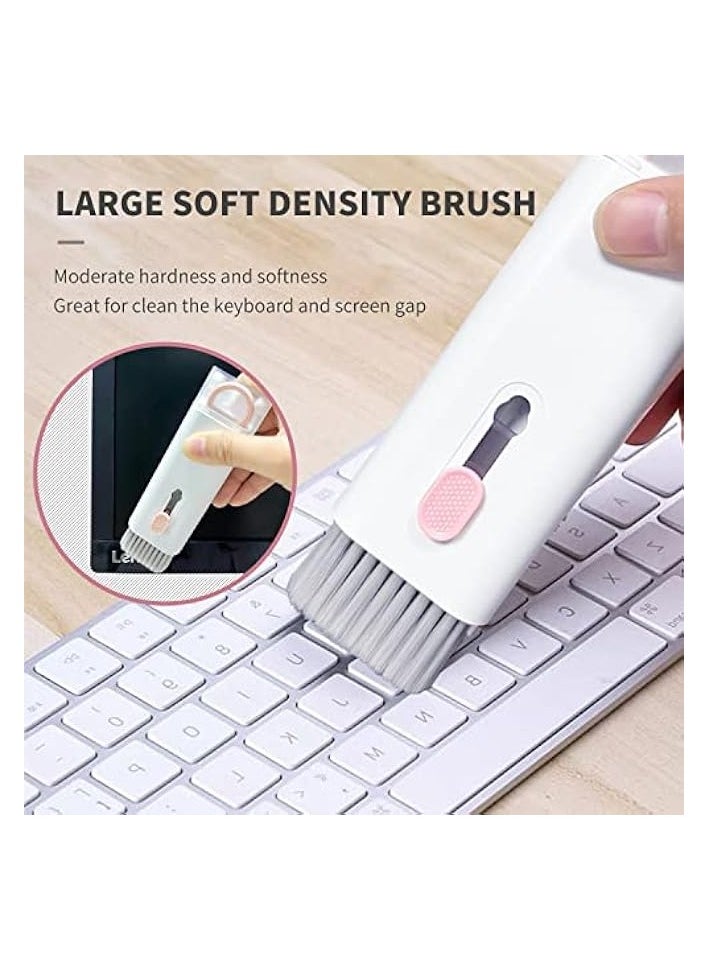 PROMASS - Laptop Cleaner, 7 in 1 Keyboard Cleaner Set, Computer MacBook Earphone Cleaning Kit, Tablet and Screen Dust Brush Including Soft Sweep, Swipe, 3 in 1 Airpod Cleaner - Image 1