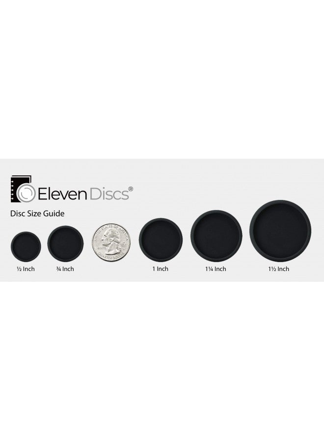 Eleven Discs Eleven Discs 1-Inch Aluminum Discs for Discbound Notebooks (Gold, Set of 11) 