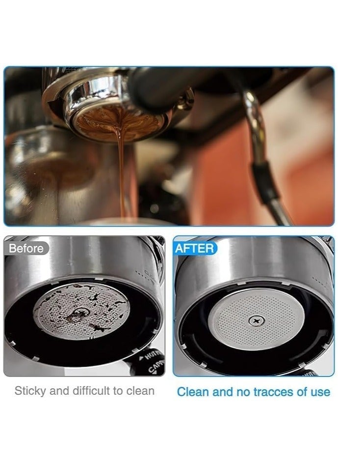 باك سكرين 51 مم للبورتافلتر - شبكة فلتر إسبريسو من الستانلس ستيل - مصفاة توزيع مياه قابلة لإعادة الاستخدام لاستخلاص مثالي وكريمة غنية - Image 3