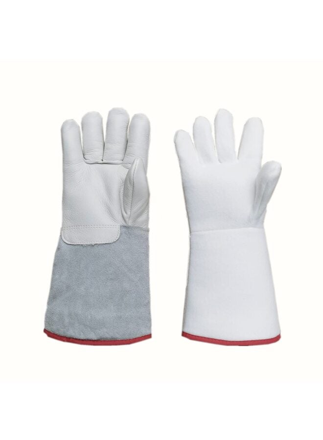 45cm Cryogenic Gloves Low Temperature LN2 Liquid Nitrogen Protective Gloves Cold Storage Safety Frozen Gloves - Image 1