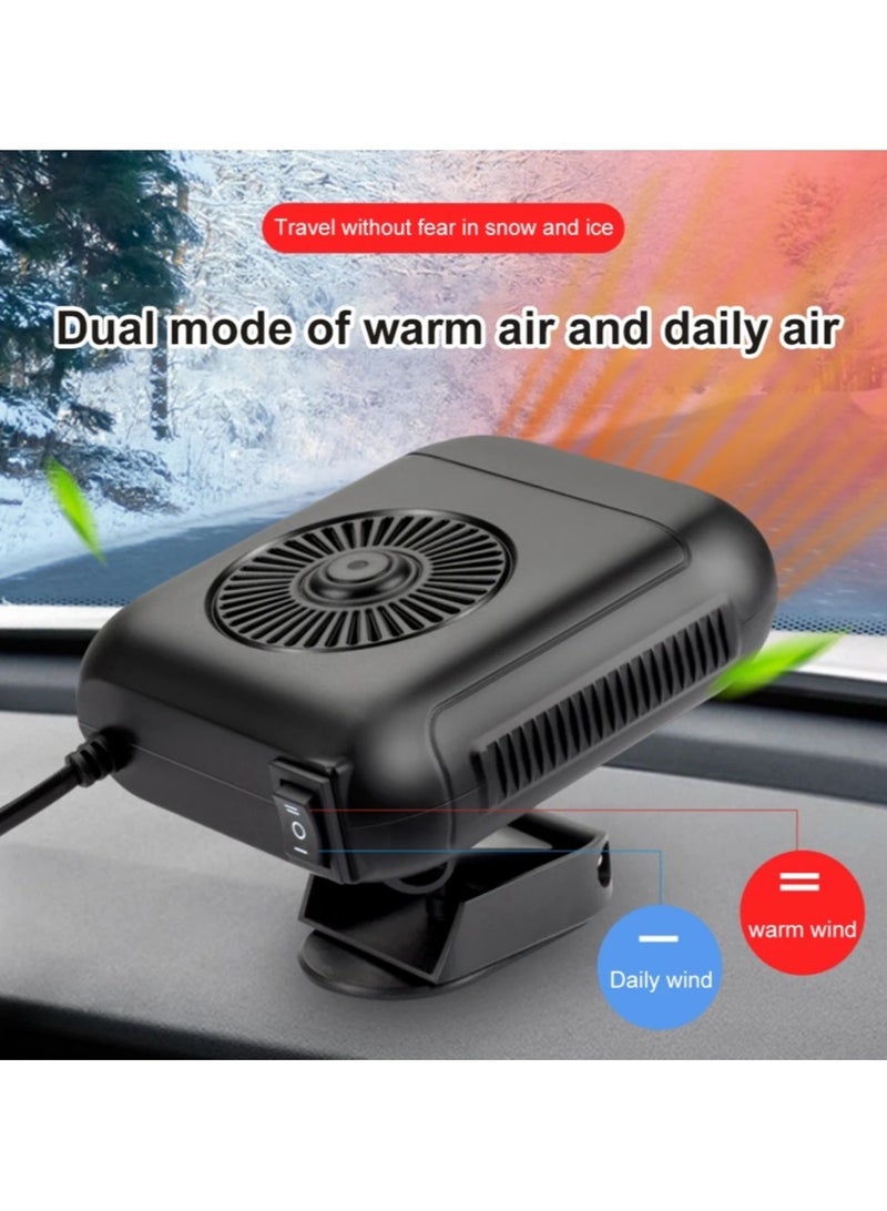 AROAQ Car Heater Demister Defogger 12V Windscreen Demister Defroster Car Heater Universal Angle Adjustment Auto Accessories - Image 4