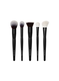 Face The Beat Makeup Brushes - 5 Piece Makeup Brush Set With Foundation, Blush, Contour & Blending Brushes - Made With Synthetic Bristles & Includes Makeup Brush Case (5 Count) - pzsku/ZA8DA55029CB0C1F82E83Z/45/_/1730894444/469b7915-4c9c-4906-ae63-c0fd1b94e1bc