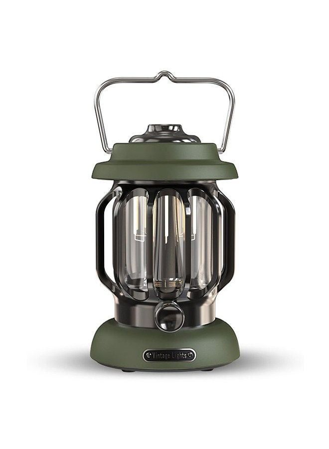 Generic Mini USB Camping Lantern with Warm Orange White Light IPX4 Water Resistant Hanging Outdoor Light for Camping Backpacking Fishing - Image 1