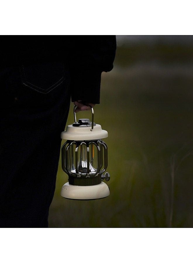 Generic Mini USB Camping Lantern with Warm Orange White Light IPX4 Water Resistant Hanging Outdoor Light for Camping Backpacking Fishing - Image 4