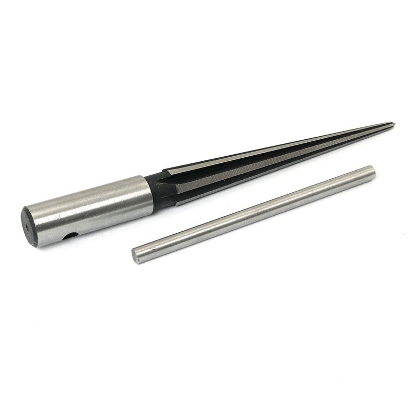 RLECS 1/8-1/2 (3-13mm) T Handle Tapered Reamer Tool, 6 Fluted Bridge Pin Hole Reamer Tapered Woodworker Cutting Tool - Image 5