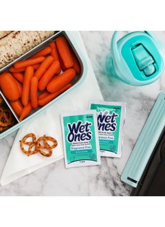 Wet Ones Wet Ones Hand and Face Wipes Singles, Unscented Wipes for Sensitive Skin | Individual Wipes, Hand Wipes Individually Wrapped | 24 ct. (6 pack)  - Image 5
