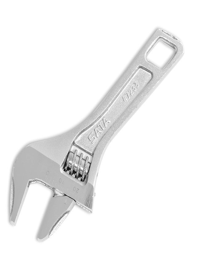 SATA 8 Inch Stubby Wide Jaw Adjustable Wrench - ST47233 - Image 2