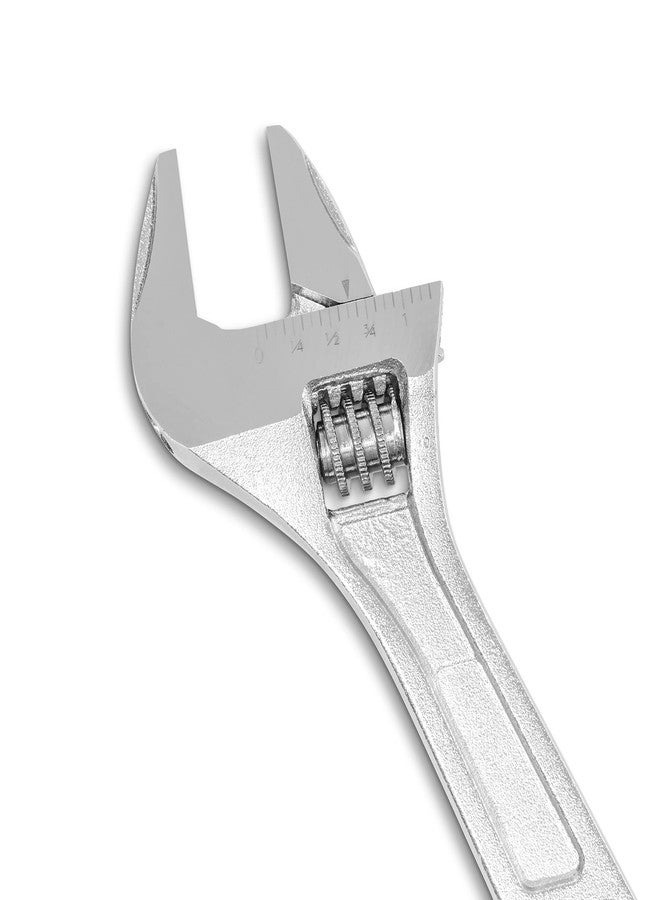 SATA 8 Inch Stubby Wide Jaw Adjustable Wrench - ST47233 - Image 4