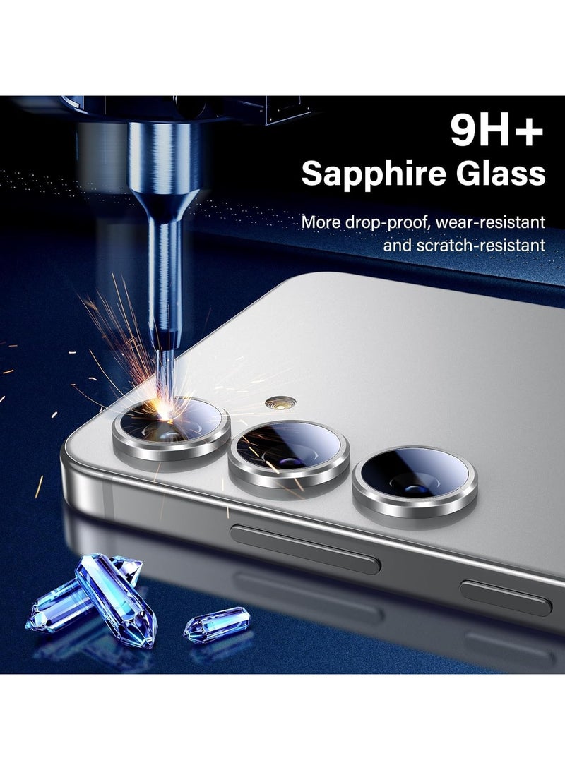 GOLDEN MASK GOLDEN MASK For Samsung Galaxy S24 Camera Lens Glass (Silver) - Image 3
