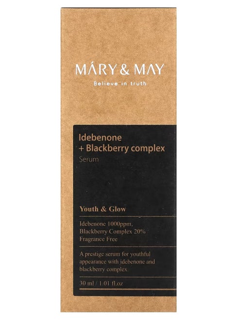 Idebenone + Blackberry Complex Serum, 30 ml