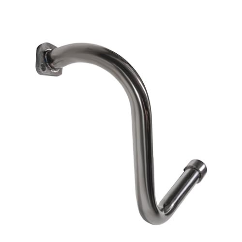 JMCHstore Performance Long Exhuast Pipe Muffler for Coleman BT200X CT200U EX KT196 196 Mini Bike Go Kart Predator 212 224 Honda GX160 Clone Engine Baja Warrior MB200 Parts (Black) - Image 4