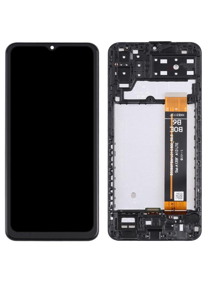 Replacement Original LCD Screen For Samsung Galaxy A13 4G SM-A135F Digitizer Full Assembly with Frame - Image 2
