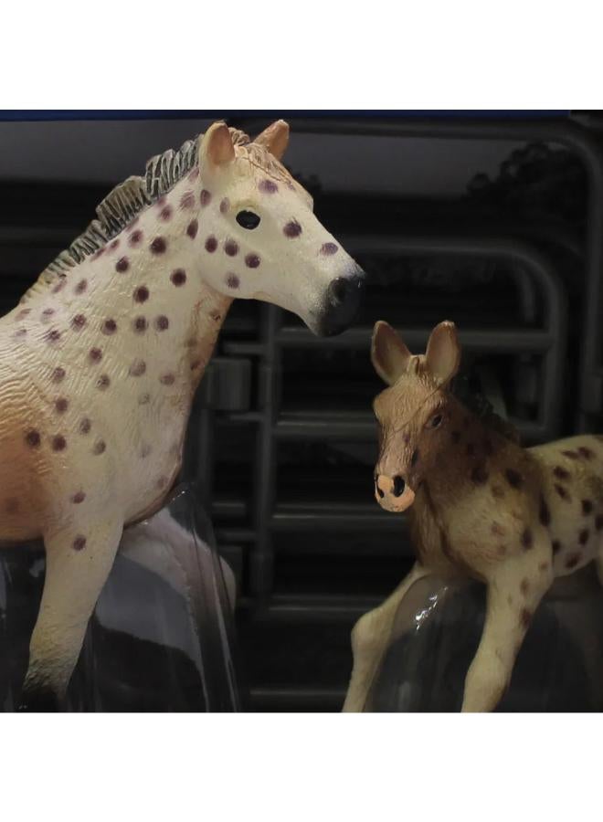 The World of Animals Model Series – 2 Horses Figurines - Image 3