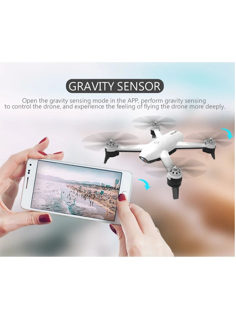 Generic - Drone with 4k camera Optical Flow 22mins Flight Dual Camera WiFi live Live video FPV 4k travel vlog drone - Image 1