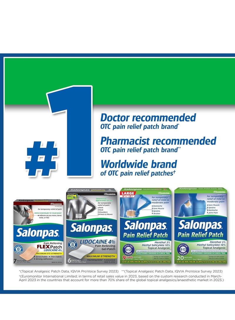 Salonpas Pain Relief patchs - Image 4