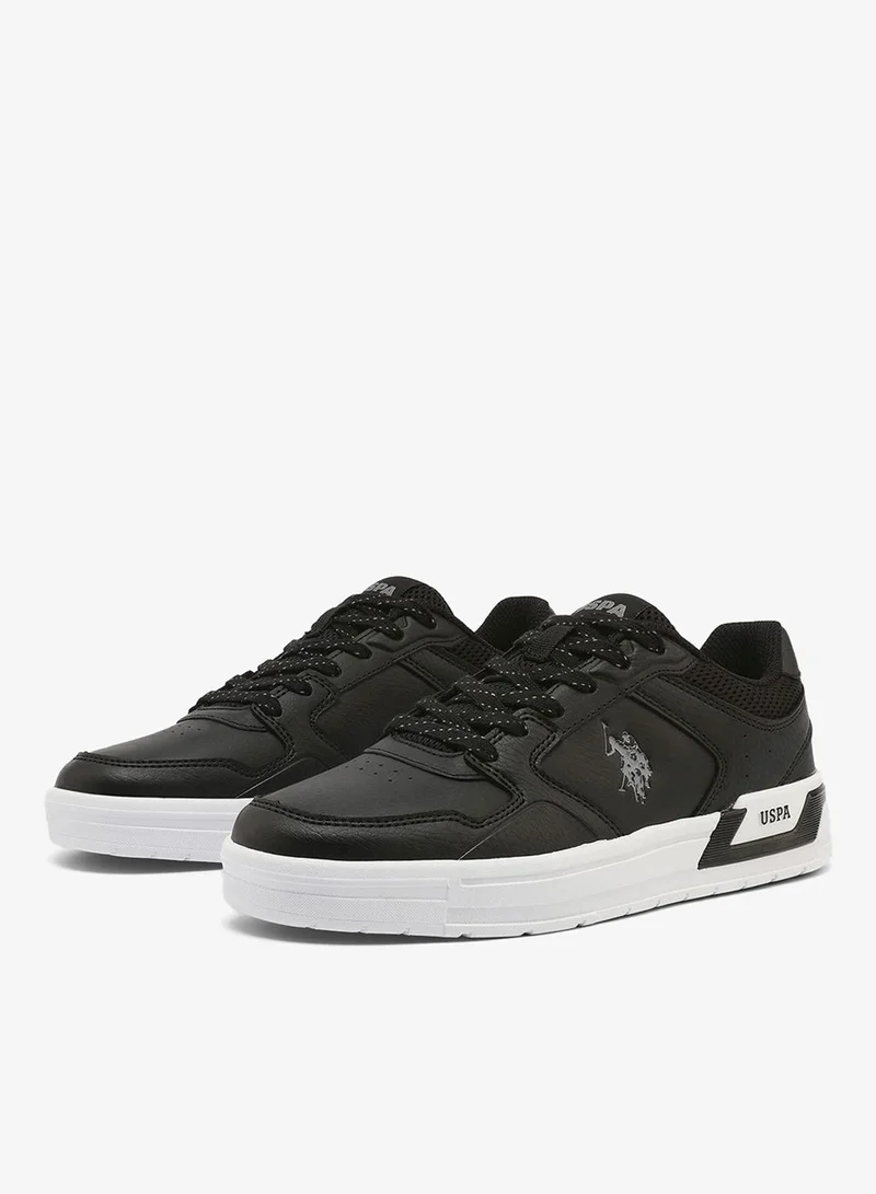 U.S. Polo Assn. 6M HARLEY GLB 6FX WOMEN OD_BLACK Harley Woman's Canvas Lightweight Comfortale Casual Walking Sneaker -Black for Women | Best Price UAE