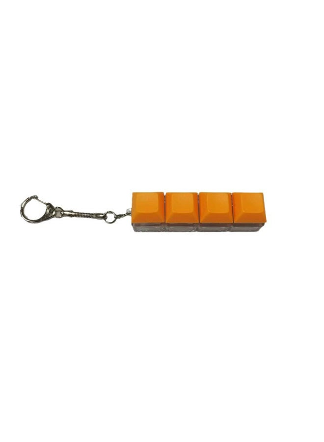 Press Transparent Candy Color 2 Holes 3 Holes 4 Holes Can Be Freely Matched With High Special Black Black Tea Green Axis Keyboard Shaft Experience Device-Color:4-hole Transparent No. 11 Green Shaft Without Light  - Image 1