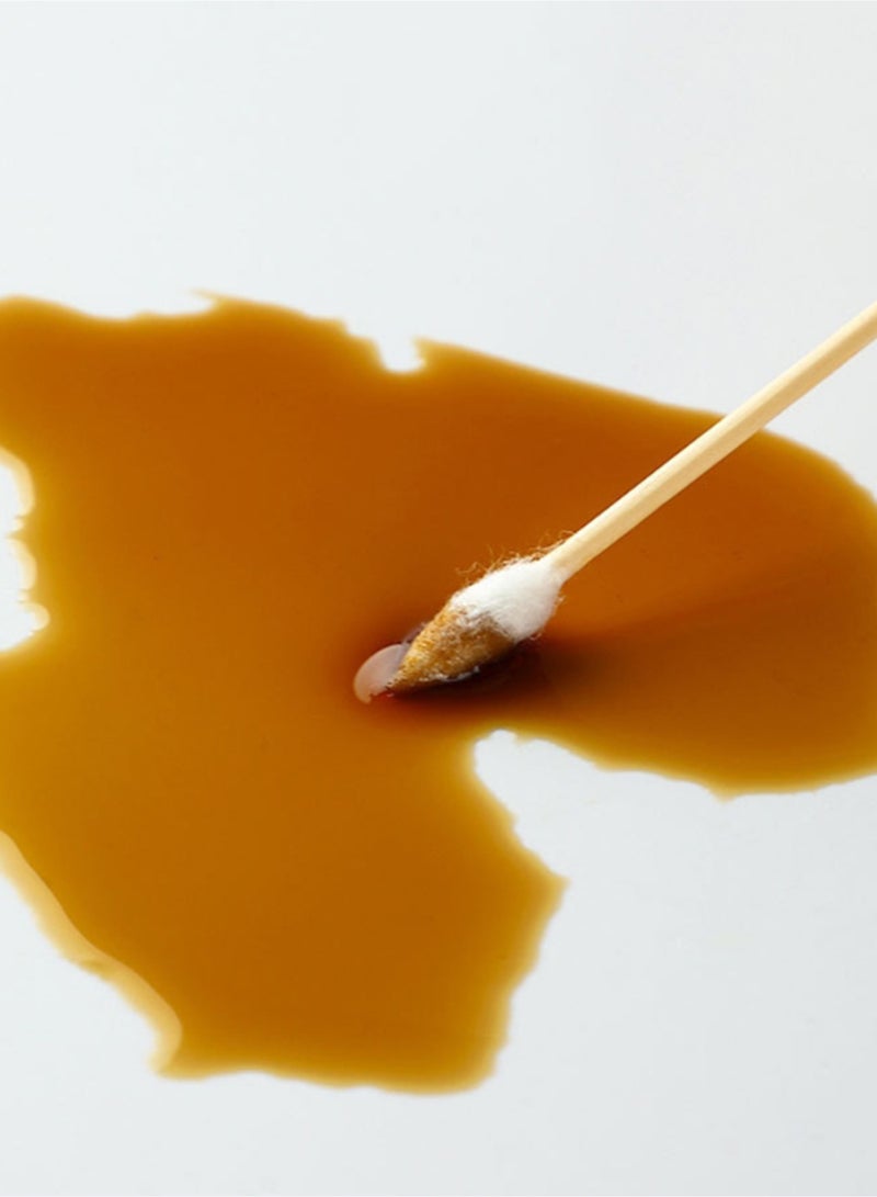 أعواد قطنية عضوية من الخيزران، ٥٠٠ قطعة، رأس مدبب/دائري، أعواد قطنية خشبية قابلة للتحلل الحيوي للأذن، خالية من البلاستيك، أعواد قطنية مزدوجة للأذن للتنظيف، المكياج - Image 4