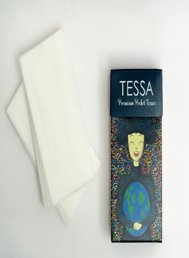 Tessa مناديل تيسا الناعمة 2-طبقة، 15 سحب لكل عبوة (عبوات جيب بدون رائحة، عبوة من 10، إجمالي - 150 سحب) - Image 5