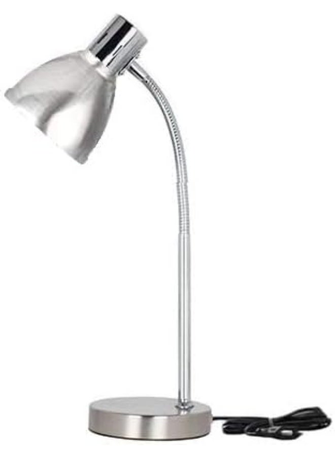 Metal LED desk lamp with adjustable flexible arm, elegant lighting suitable for office or home - Image 1