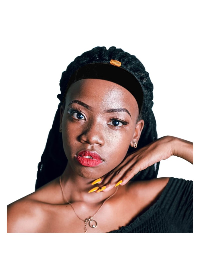 Goiple Goiple 3PCS Elastic Bands for Wig Edges - Elastic Band for Lace Frontal Melt Wig Melt Band for Lace Front Laying Edges - Adjustable Wig Band for Edges Wig Install Accessories (Black)  - Image 5