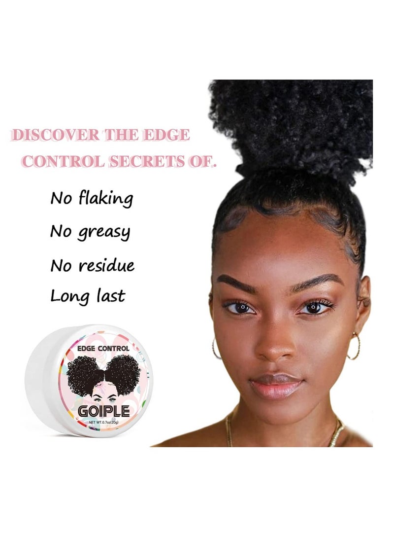 Goiple Adjustable Wig Bands for Lace Frontal and Install - Elastic Bands for Laying Edges and Wig Accessories (Black)