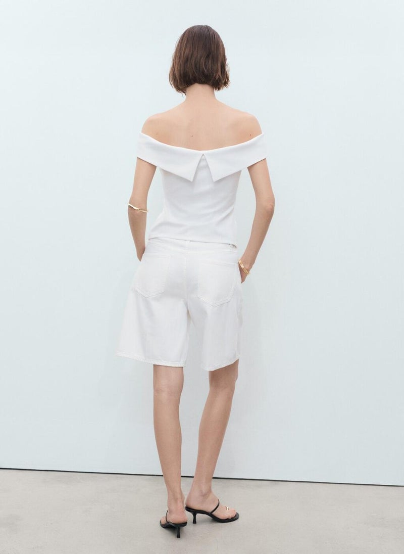 MANGO Strapless Top  - Image 2