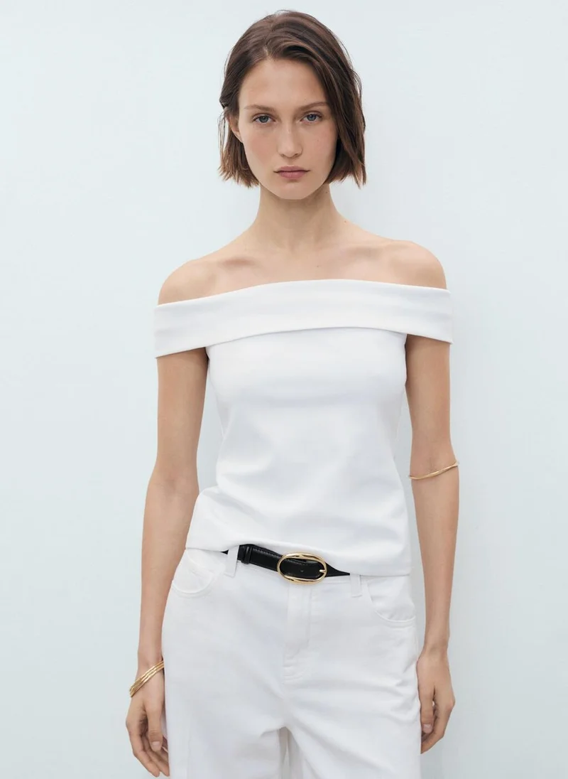 مانجو Strapless Top