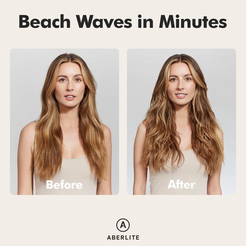 Aberlite Grit+Grace Sea Salt Spray for Men & Women Beach Look - Hair Texture Styling Product for Beach Waves - Curly & Wavy Hair Texture Spray (6 FL OZ) - Image 3