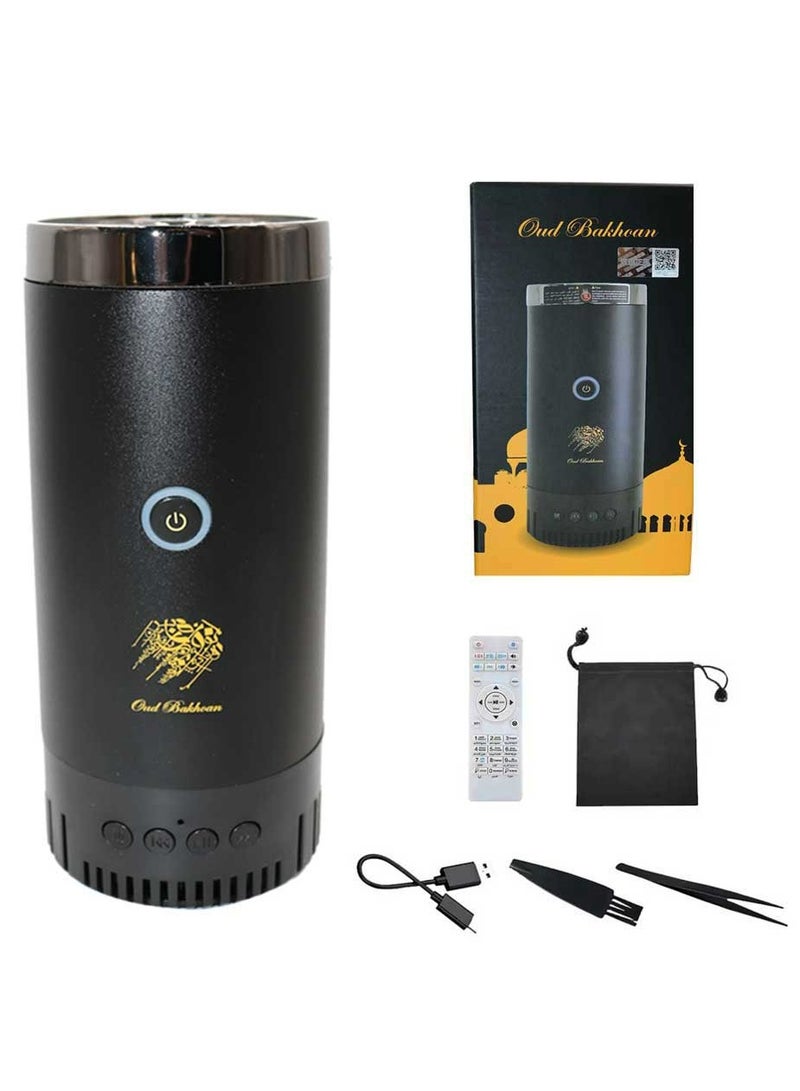 قابلة للشحن بخور البخور العود الموقد مع كامل القرآن مسلم المتكلم التحكم عن بعد - Image 4