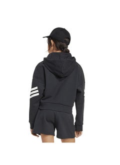 Adidas adidas future icons 3 stripes full zip track women hooded top  - Image 3