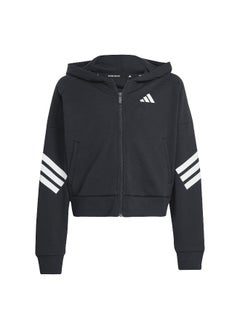 Adidas adidas future icons 3 stripes full zip track women hooded top  - Image 1