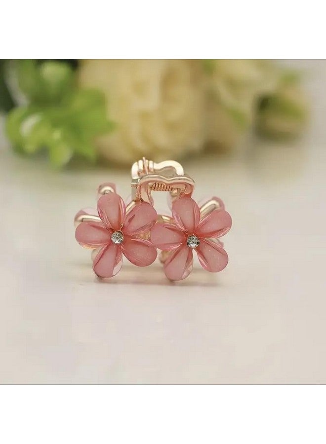 APSAMBR Hair Clips Crystal Flower Hair Clips Hair Decorations for Women Hair barrettes for Fine Hair Alligator Bling Bling Hairpin - Image 3
