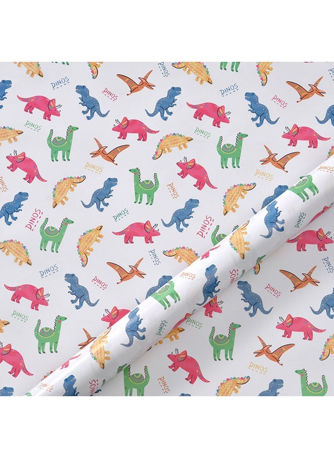 Zeemey 6 Sheets Gift Wrapping Paper With Accessories,Holiday Gift Wrapping Paper,Birthday Gift Box Gift Wrapping DIY, Gift Wrapping Paper for Birthday, Holiday, Wedding, Party,Kids Gift Wrapping (70cmX50cm)  - Image 5