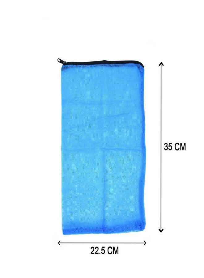 VIRTUEV Fridge Storage Bag for Vegetables and Fruits with Zipper – Sturdy Nylon Mesh Design for Freshness and Organization – Ideal for Storing Produce, Pack of 1 - Image 2
