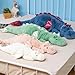 Leahaoe Weighted Dragon Stuffed Animal Soft and Sturdy Weighted Stuffed Animals for Kids and Adults Small White Dragon Stuffed Animal275 2Lbs - Image 2