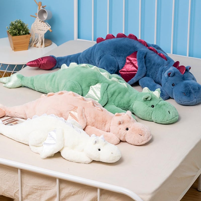 Leahaoe Weighted Dragon Stuffed Animal Soft and Sturdy Weighted Stuffed Animals for Kids and Adults Small White Dragon Stuffed Animal275 2Lbs - Image 3