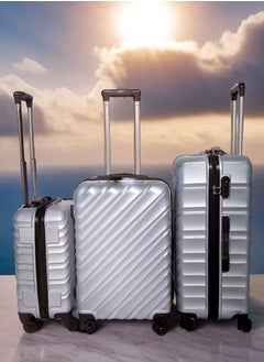 Luggage Sets 3 Piece(20/24/28)-Suitcase Set- Luggage with Wheels-PC + ABS Durable Lightweight Rotating hardshell suitcase
