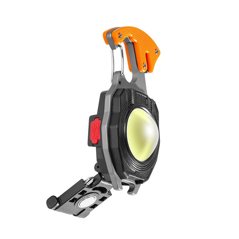 Portable Keychain Flashlight with Emergency Tools W5147 Orange W5147 Orange