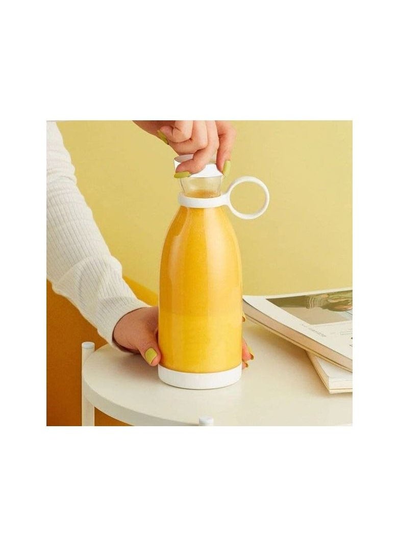 Generic - خلاط محمول خلاط كهربائي محمول صغير خلاط فواكه مستخلصات الفواكه ماكينة صنع العصير المتعددة الوظائف - Image 1