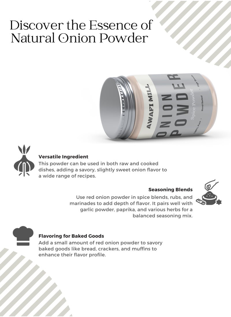 Awafi Mill Awafi Mill Red Onion Spice Powder | Rich Flavor Enhancer for Cooking, Seasoning, and Gourmet Dishes  - Image 2