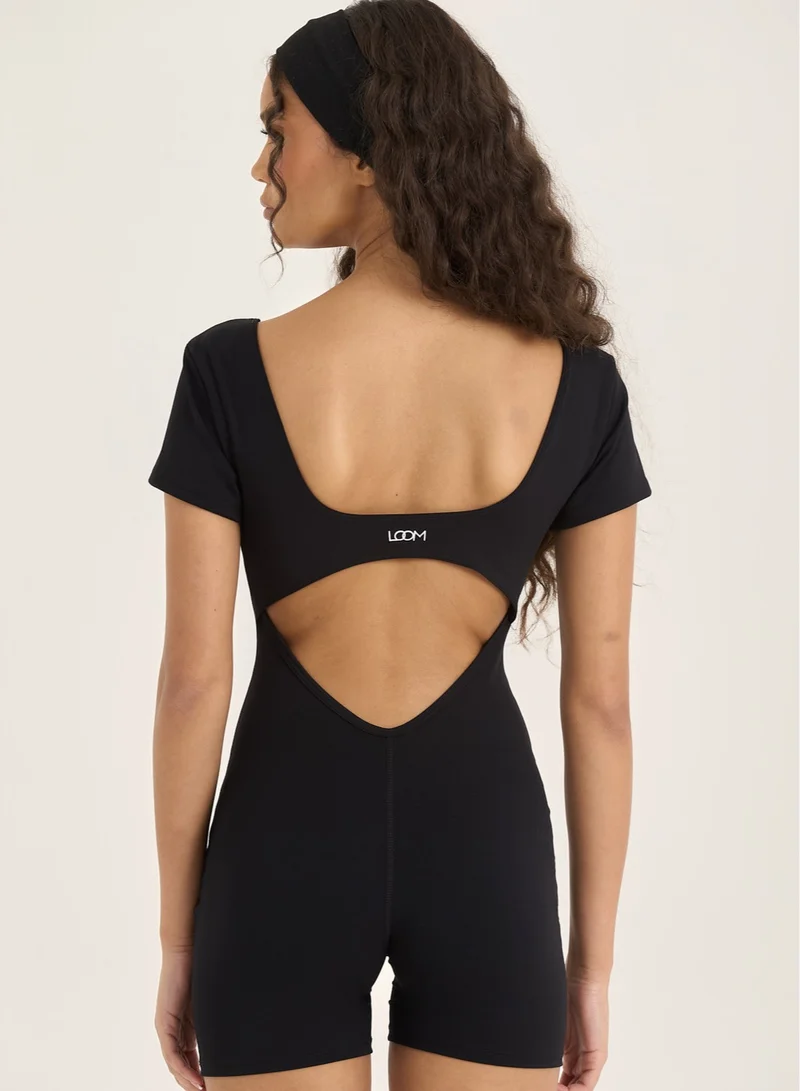 LOOM ARCHIVES Day Flow Open Back Unitard