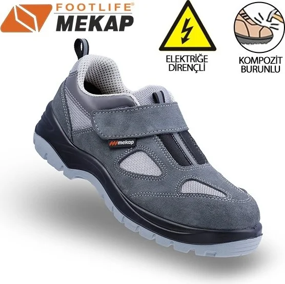 ميكاب 157 S1 Suede Composite Toe Work Shoes Electrician